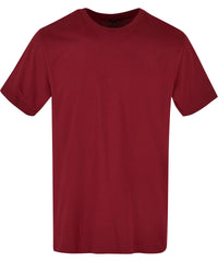 Build Your Brand Basic Round Neck Tee - Cherry