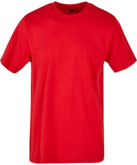 Build Your Brand Basic Round Neck Tee - City Red