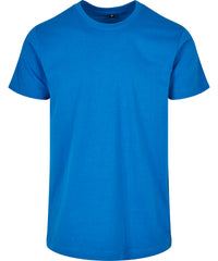 Build Your Brand Basic Round Neck Tee - Cobalt Blue