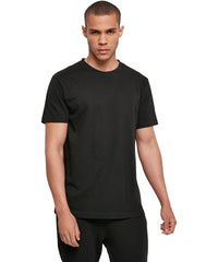 Build Your Brand Basic Round Neck Tee - Black