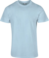 Build Your Brand Basic Round Neck Tee - Ocean Blue