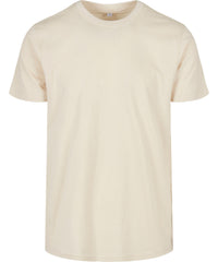 Build Your Brand Basic Round Neck Tee - Sand