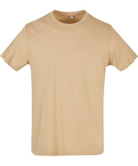 Build Your Brand Basic Round Neck Tee - Union Beige
