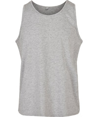 Build Your Brand Basic Tank - Heather Grey