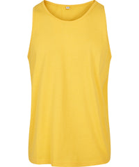 Build Your Brand Basic Tank - Taxi Yellow