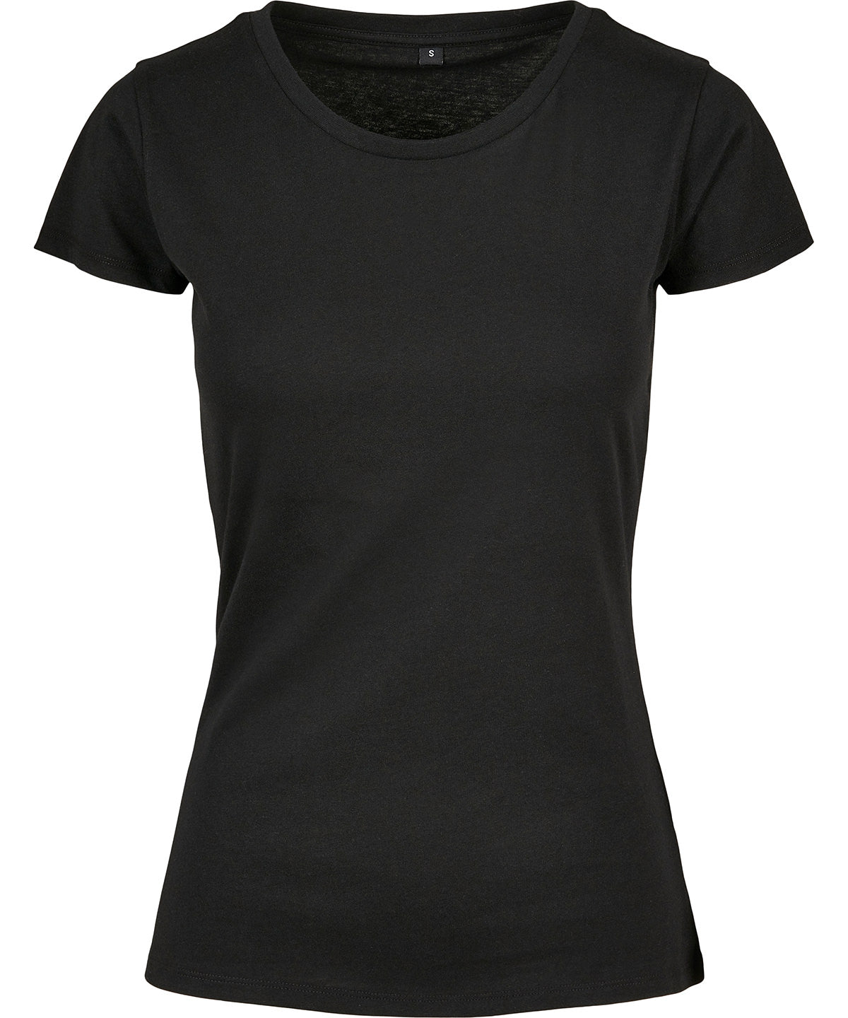 Build Your Brand Women's Basic Tee - Black