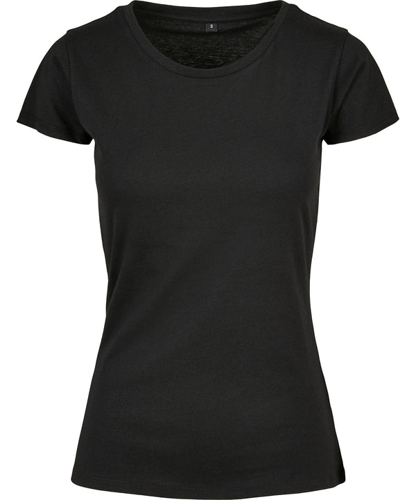Build Your Brand Women's Basic Tee - Black