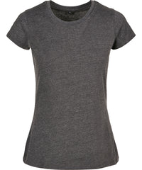 Build Your Brand Women's Basic Tee - Charcoal