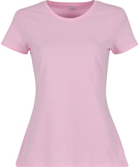 Build Your Brand Women's Basic Tee - Soft Pink