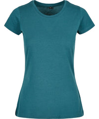Build Your Brand Women's Basic Tee - Teal