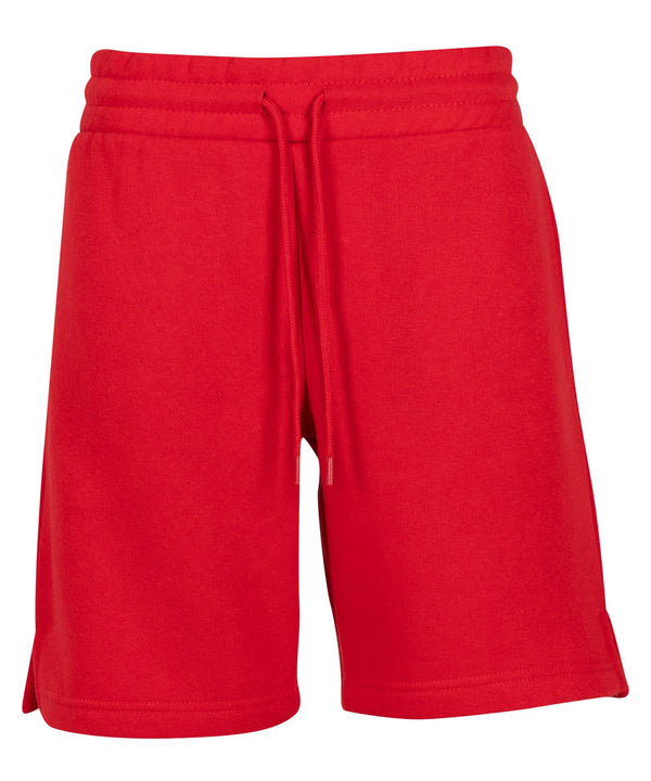 Build Your Brand Women’s Basic Sweat Shorts - City Red