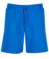 Build Your Brand Women’s Basic Sweat Shorts - Intense Blue