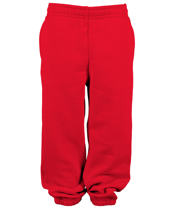 Build Your Brand Kids Basic Sweatpants - City Red