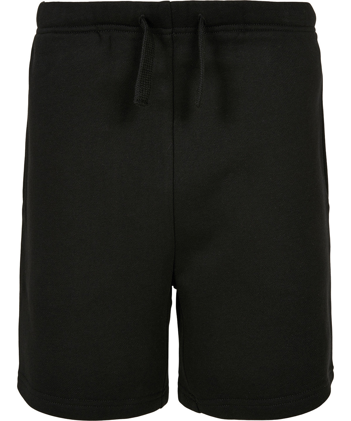 Build Your Brand Kids Basic Sweat Shorts - Black
