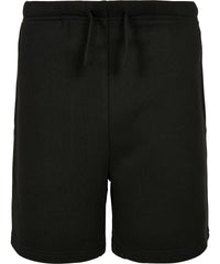 Build Your Brand Kids Basic Sweat Shorts - Black