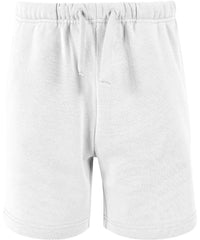 Build Your Brand Kids Basic Sweat Shorts - White