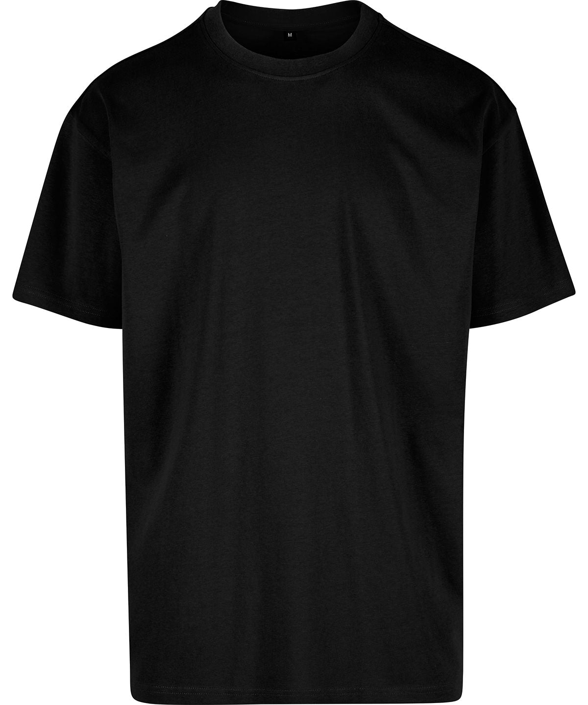 Build Your Brand Light Basic Loose Tee - Black