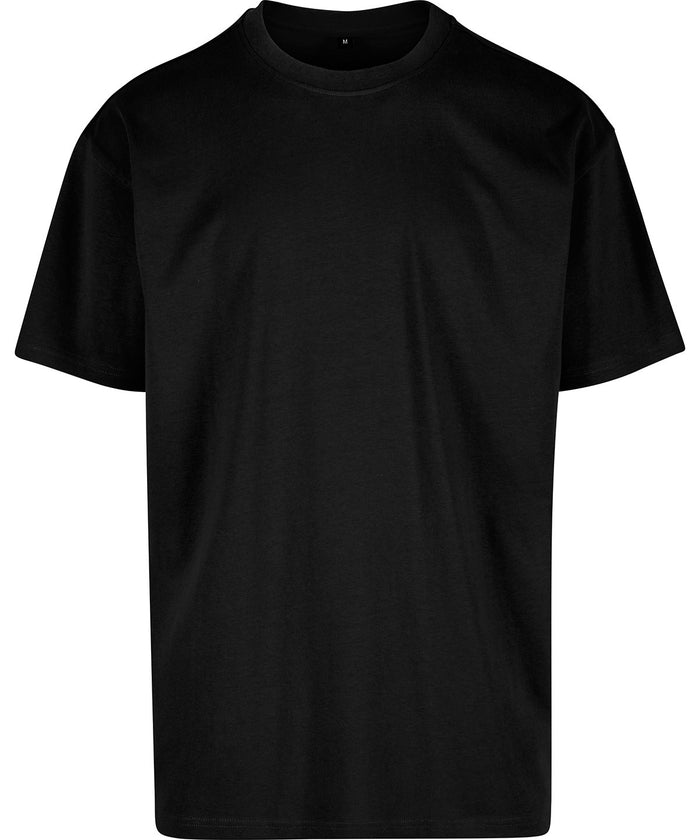 Build Your Brand Light Basic Loose Tee - Black
