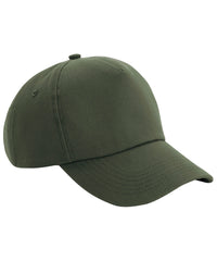 Beechfield Authentic 5-panel Cap - Olive Green