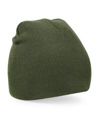 Beechfield Two-tone Pull-on Beanie - Olive Green