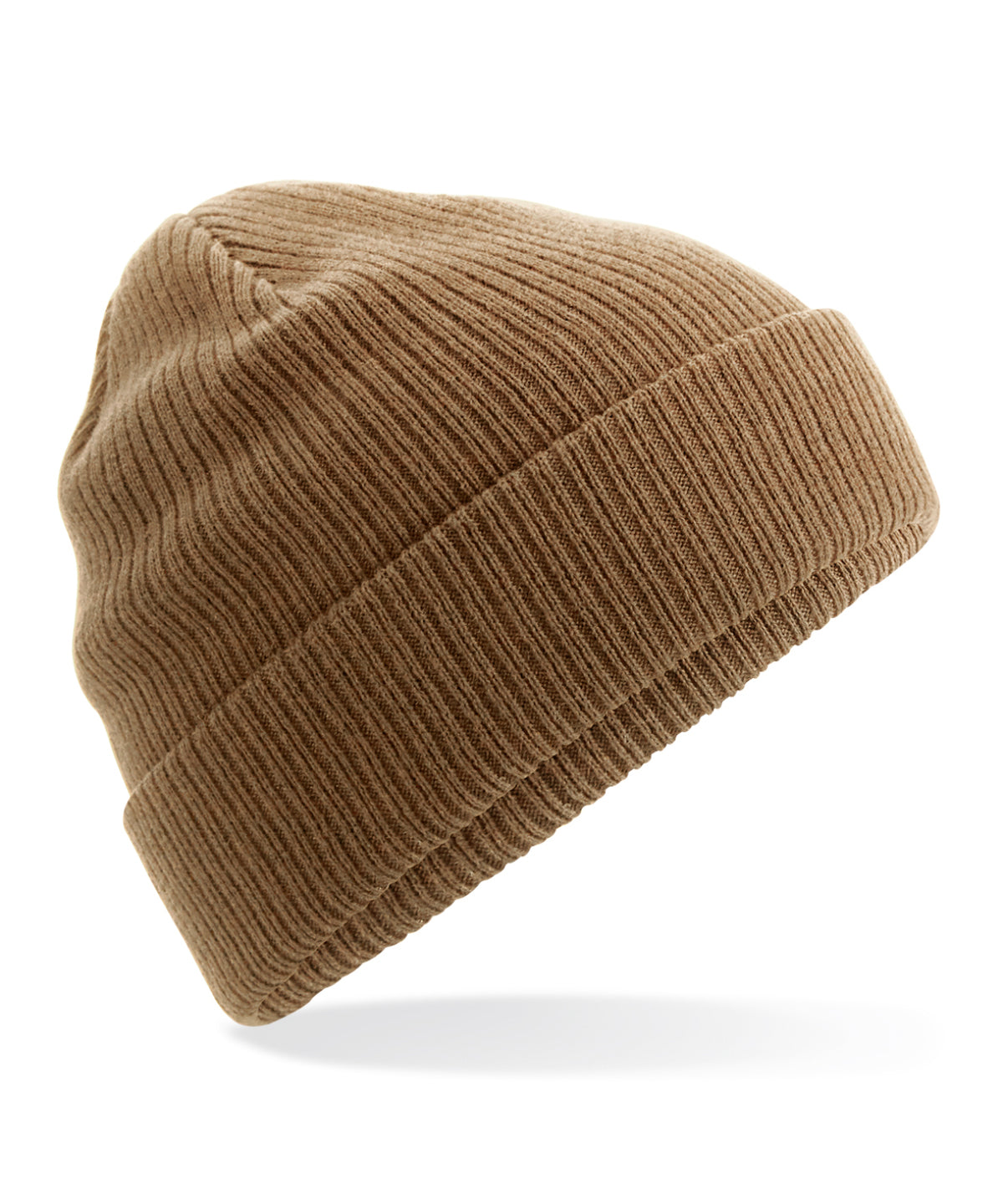 Beechfield Organic Cotton Beanie - Biscuit