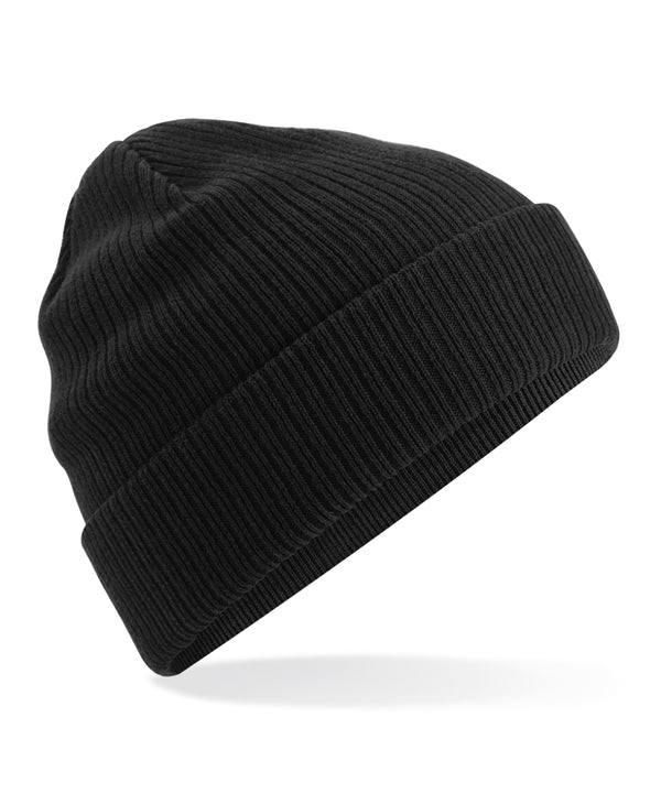 Beechfield Organic Cotton Beanie - Black