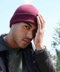Beechfield Organic Cotton Beanie - Biscuit