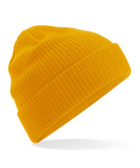 Beechfield Organic Cotton Beanie - Mustard