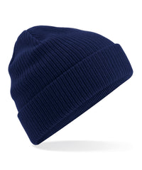 Beechfield Organic Cotton Beanie - Oxford Navy