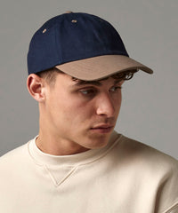 Beechfield Low-profile Heavy Brushed Cotton Cap - Black