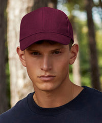Beechfield Pro-style Heavy Brushed Cotton Cap - Black
