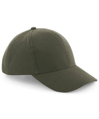 Beechfield Pro-style Heavy Brushed Cotton Cap - Olive Green