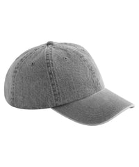 Beechfield Denim Cap - Acid Grey