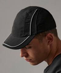 Beechfield Coolmax® Flow Mesh Cap - Black