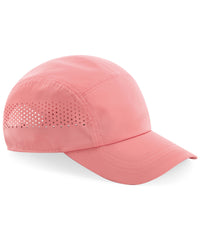Beechfield Technical Running Cap - Salmon Pink