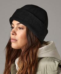 Beechfield Suprafleece® Ski Hat - Black