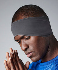 Beechfield Softshell Sports Tech Headband - Black