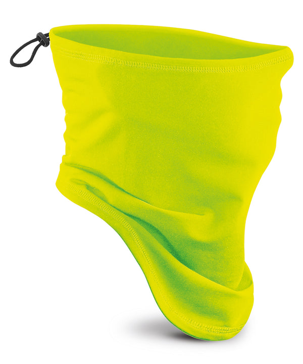 Beechfield Softshell Sports Tech Neck Warmer - Fluorescent Yellow