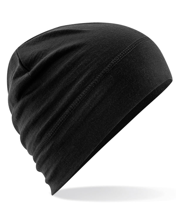 Beechfield Merino Beanie - Black