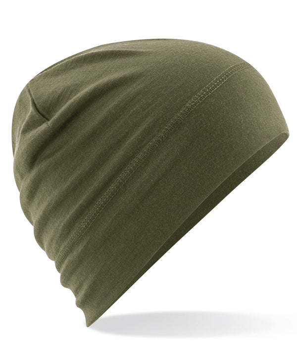 Beechfield Merino Beanie - Military Green