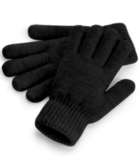 Beechfield Cosy Ribbed-cuff Gloves - Black Marl