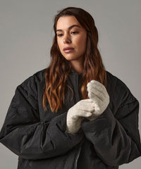 Beechfield Cosy Ribbed-cuff Gloves - Almond Marl