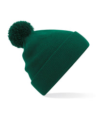 Beechfield Original Pom Pom Beanie - Bottle Green