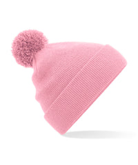 Beechfield Original Pom Pom Beanie - Dusky Pink