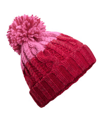 Beechfield Apres Beanie - Classic Red/True Pink