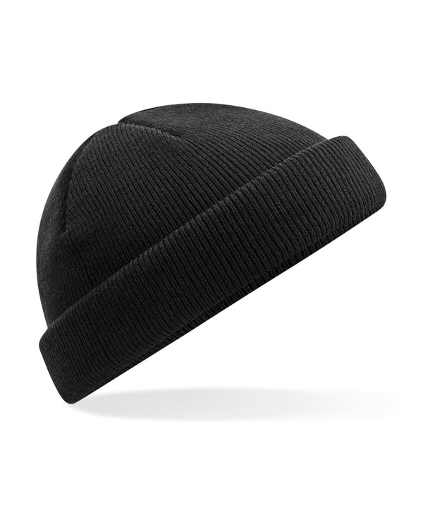 Beechfield Recycled Mini Fisherman Beanie - Black