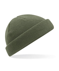 Beechfield Recycled Mini Fisherman Beanie - Olive Green
