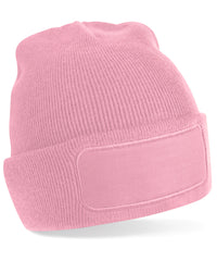 Beechfield Original Patch Beanie - Dusky Pink