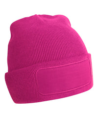 Beechfield Original Patch Beanie - Fuchsia