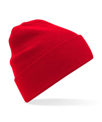 Beechfield Organic Cotton Original Cuffed Beanie - Classic Red